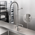 Thumbnail image #3 for T&S Brass EasyInstall Single Hole Deck Mount Pre-Rinse Unit with 12 Inch Swing Nozzle and 1.07 GPM Spray Valve