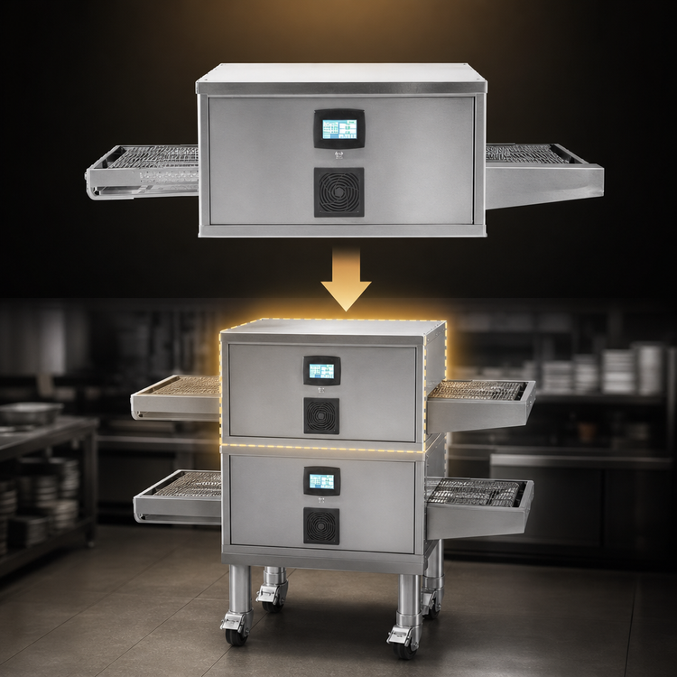Product image #3 for Middleby Marshall CTX DZ33T-CO Electric Countertop Infrared Conveyor Oven, Cavity Only, 33-Inch Cooking Chamber