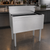 Thumbnail image #3 for Glastender 30-Inch Underbar Combo Ice Bin/Cocktail Unit with Right-Side 3-Bottle Storage