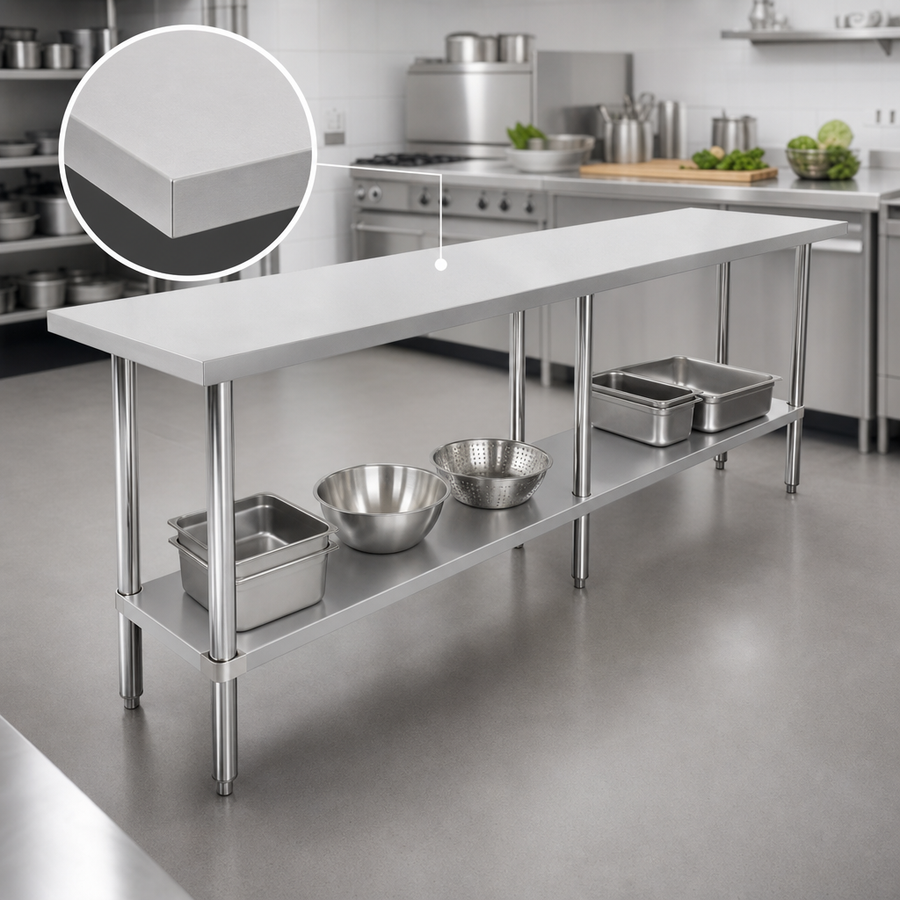 18/430 Stainless Steel Flat Top