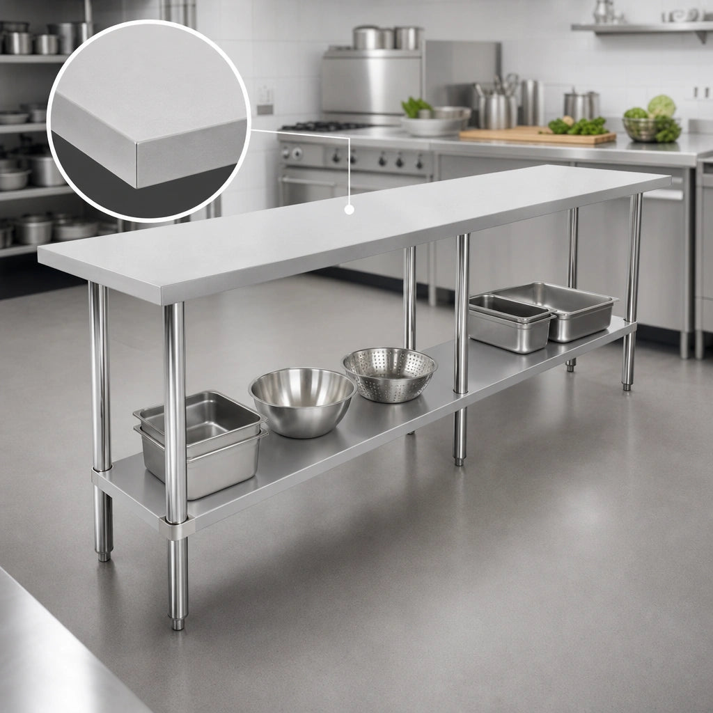 18/430 Stainless Steel Flat Top