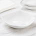 Thumbnail image #4 for Winco Ardesia Lera 6-Inch Square Bright White Porcelain Dish