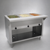 Thumbnail image #3 for Electric Hot Food Table with 3 Wells, 208/240V, Stainless Steel, 47-1/8 Inch Wide