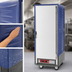 Thumbnail image #3 for Metro C5 3 Series Full-Height Heated Holding and Proofing Cabinet, Blue, Low Watt, Fixed Wire Slides