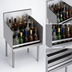 Thumbnail image #3 for Krowne Royal Series Freestanding Underbar Liquor Bottle Display Unit, 24 Inch Wide, 21-Bottle Capacity