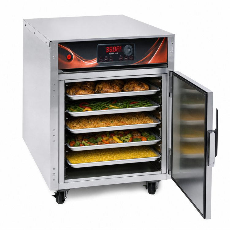 Product image #3 for Cres Cor Roast-N-Hold Mobile Undercounter Convection Cook and Hold Oven, 5-Pan Capacity, 208V