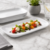 Thumbnail image #3 for American Metalcraft Crave Collection 14-Inch Rectangular Cloud Melamine Serving Platter