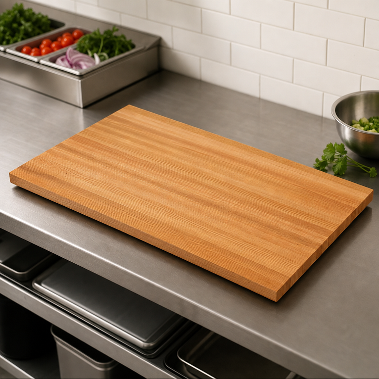 Product image #3 for John Boos Appalachian Red Oak Edge Grain Kitchen Countertop, 48" x 25" x 1-1/2", Penetrating Oil Finish