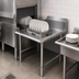 Thumbnail image #3 for Pro-Bowl 36-Inch Straight Clean Dishtable with 10-Inch Boxed Backsplash, Left-to-Right Operation