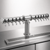 Thumbnail image #3 for Krowne 12-Faucet Glycol-Cooled Pipe T-Head Beer Tower, 43-3/4 Inch Overall Length, Brushed Stainless Steel