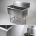 Thumbnail image #3 for John Boos Pro-Bowl 2-Compartment Stainless Steel Commercial Sink with 20