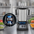 Thumbnail image #4 for Expeditor 1-Gallon 3-Speed Commercial Culinary Blender with Removable Stainless Steel Container, 3-1/2 HP