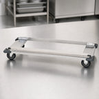 Thumbnail image #3 for Quantum DB1836S Stainless Steel Dolly Frame, 36"W x 18"D, Casters Not Included