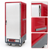 Thumbnail image #3 for Metro C5 3 Series Mobile Full-Height Combination Heated Holding and Proofing Cabinet with Solid Doors and Fixed Wire Slides