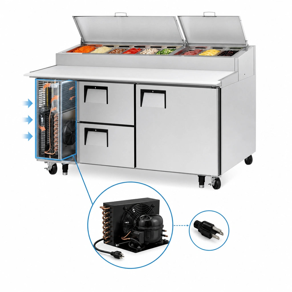 Side-Mounted Self-Contained Refrigeration