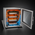 Thumbnail image #3 for Panco HCUELSI-RA3.00 Extended Undercounter Insulated Heated Holding Cabinet with Clear Door