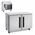 Thumbnail image #3 for Centerline by Traulsen 36-Inch Compact Two-Section Undercounter Freezer with Rear-Mount Refrigeration and Solid Left/Right Hinged Doors