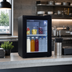 Thumbnail image #4 for Single-Section 21 L Black Countertop Display Refrigerator with Hinged Glass Door