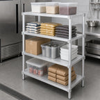 Thumbnail image #3 for Channel Manufacturing SA2060 Solid Adjustable Aluminum Shelf, 60"W x 20"D x 2"H