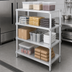 Thumbnail image #3 for Channel Solid Adjustable Aluminum Shelf, 60