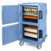 Thumbnail image #4 for Cambro Ultra Camcart Double-Compartment Front-Loading Insulated Food Pan Carrier, 120 Qt., Heavy-Duty 6-Inch Casters