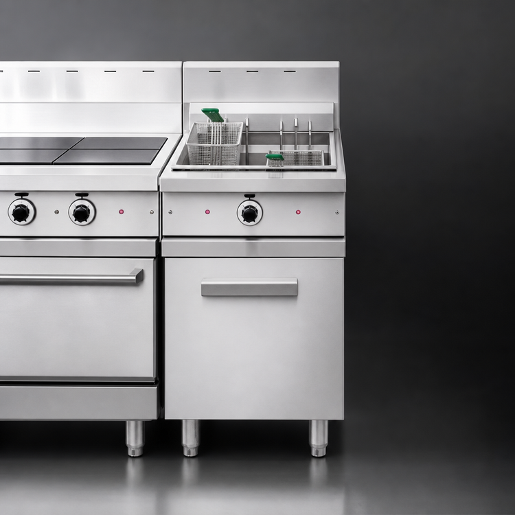 Product image #3 for Garland Sentry S18SF Range-Match Electric Restaurant Fryer, 30 lb, 16 kW