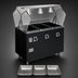 Thumbnail image #3 for Vollrath 2-Series Affordable Portable 3-Well Mobile Hot Food Station with Lighted Buffet Breath Guard