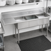 Thumbnail image #3 for BK Resources Three Compartment Stainless Steel Sink with 24-Inch Left Drainboard and 18 x 24 x 14-Inch Bowls