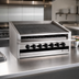Thumbnail image #3 for MagiKitch'n 72-Inch Low Profile Countertop Radiant Gas Charbroiler with Round Rod Top Grid