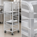 Thumbnail image #3 for Channel Standard Heavy-Duty Aluminum End-Load Bun Pan Rack, 30-Pan Capacity