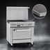 Thumbnail image #3 for Southbend S-Series 36-Inch Gas Restaurant Range with 1/2-Inch Griddle Plate and Convection Oven
