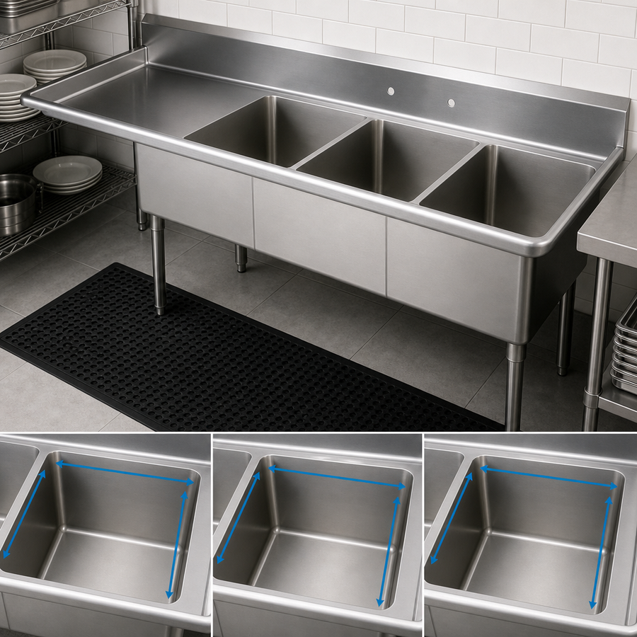 Three Full-Size Compartments