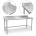 Thumbnail image #3 for Eagle Group BlendPort® Budget Series Stainless Steel Work Table with 4-1/2-Inch Backsplash, 84