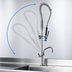 Thumbnail image #3 for Fisher Single-Deck Mount Spring-Style Pre-Rinse Add-On Faucet with 12-Inch Swing Spout