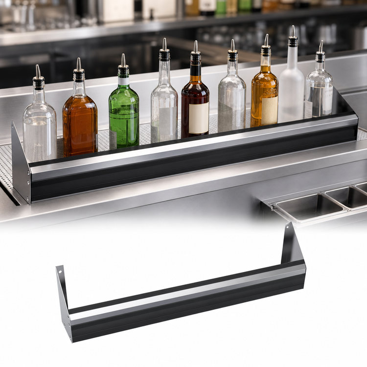 Product image #3 for Krowne Royal Series 96-Inch Single Built-In Speed Rail
