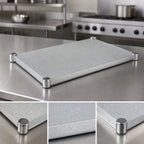 Thumbnail image #3 for John Boos GSK6-2448 48" x 24" 16-Gauge Galvanized Steel Work Table Undershelf