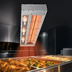 Thumbnail image #3 for Hatco Glo-Ray 108-Inch Unlighted Infrared Strip Heater, Aluminum, 3 kW