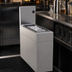 Thumbnail image #3 for Glastender IBA-6 Underbar Stainless Steel Ice Bin with Sliding Cover, 17 lb. Capacity
