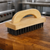 Thumbnail image #3 for Winco Butcher Block Brush with Steel Bristles, 9-1/4 x 3-3/4 x 1 Inches