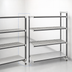 Thumbnail image #3 for Camshelving Elements XTRA Stationary Add-On Polymer Shelving Unit, 21