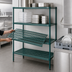 Thumbnail image #3 for Metro Super Erecta Pro 24 x 54 x 74 Inch 4-Shelf Green Polymer Shelving Add-On Unit
