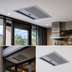 Thumbnail image #3 for Berner Architectural Recessed 12 Electric Heated Air Curtain, 2-Motor, 28 kW
