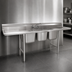 Thumbnail image #3 for Eagle Group 314 Series Three-Compartment Sink with Right Drainboard, 304 Stainless Steel