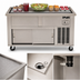 Thumbnail image #3 for DineXpress DXP6FT 6-Pan Frost Top Mobile Serving Counter
