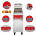 Thumbnail image #4 for Vulcan PowerFry3 High-Efficiency Gas Floor Fryer with Programmable Computer Controls, 85-90 lb Capacity, 21-Inch Wide