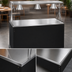 Thumbnail image #3 for Vollrath 2-Series Affordable Portable 60-Inch Mobile Utility Station with Buffet-Style Breath Guard and Solid Base