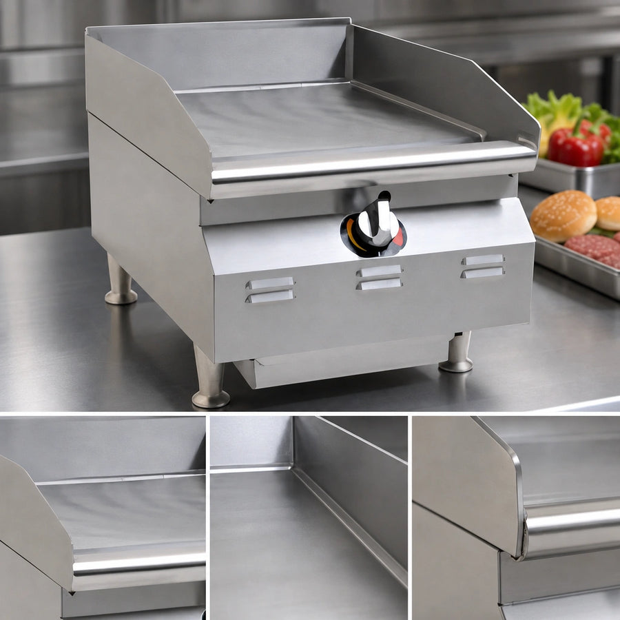 Smooth 3/4-Inch Griddle Plate