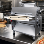 Thumbnail image #3 for Somerset CDR-2000 Compact Countertop Dough Roller, 20-Inch Capacity, 500-600 Pieces/Hour, Stainless Steel
