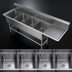 Thumbnail image #3 for John Boos Pro-Bowl 4-Compartment Commercial Sink with Right Drainboard, 20