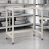 Thumbnail image #3 for MetroMax 24 x 60 Inch Taupe Epoxy 3-Sided Storage Frame for MetroMax i, 4, and Q Shelving